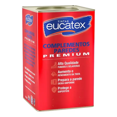 Selador Acrílico Branco Para Parede Gesso Reboco Eucatex Acabamento Fosco