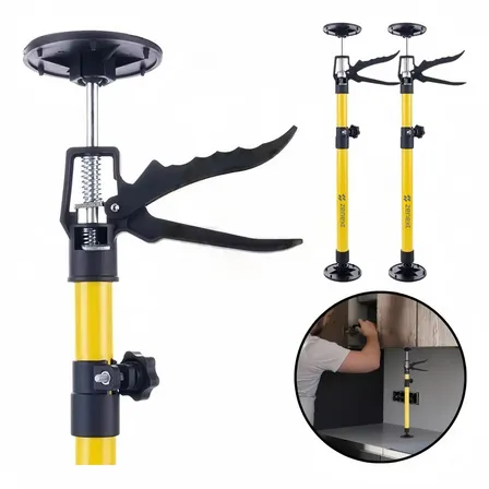 2 Peças De Haste De Suporte Telescópica, Sistema De Suporte De Terceira Mão, Macacos De Armário Telescópicos Resistentes, Haste De Suporte Rápido, Ferramenta De Terceira Mão Antiderrapante