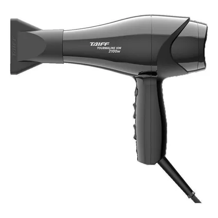 Secador De Cabelo Taiffelegance Tourmaline Íon Preto 220v