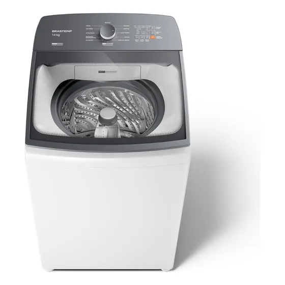 Máquina De Lavar Brastemp 14kg Branca Smart Sensor- Bwj14ab - Branco
