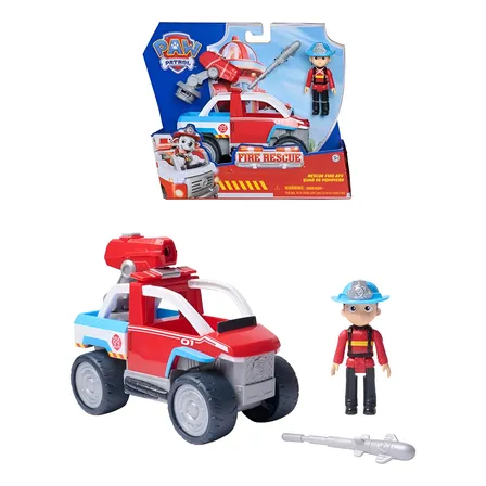 Boneco Patrulha Canina Ryder Fire Rescue & Caminhão - Sunny Colorido