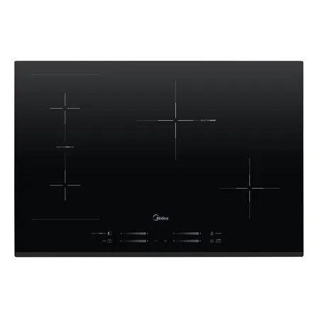 Cooktop 4 Bocas De Indução 77cm Freezone Even Pro Midea Preto