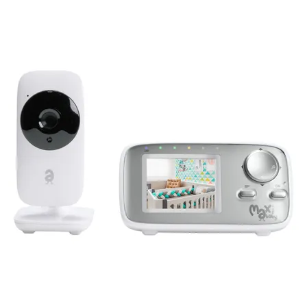 Babá Eletrônica Monitor 2.4 Sem Fio Zoom Baby On Maxi Baby 127/220v Branco