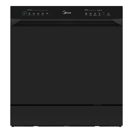 Lava Louças 8 Serviços Preta Touch Plus Midea Preto 127v