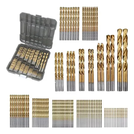 Jogo De Brocas Completo,jogo 99 Broca Aco Rapido 1,5 A 10 Mm,ideal Para Trabajar En Madera,concreto,ladrillo Y Metal,fácil De Transportar Com Caixa De Armazenamento