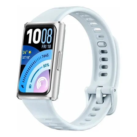 Smartband Huawei Band 11 Pro Com Gps, Tela Amoled De 1.62 E Bateria De 14 Dias Azul Alumínio Fluoroelastômero Preto