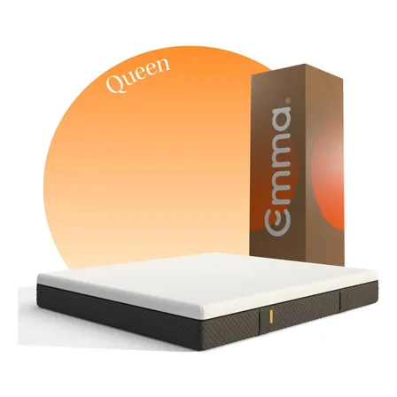 Colchão Queen Emma Premium Hybrid 2.0 (158cmx198cm) Cinza