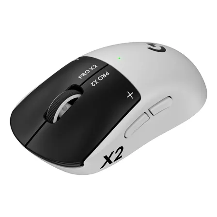 Mouse Gamer Sem Fio Pro X2 Superstrike Lightspeed Logitech G Preto E Branco Branco Com Preto