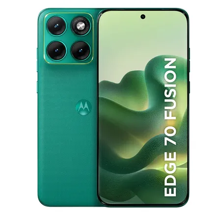 Smartphone Motorola Edge 70 Fusion 5g - 256gb 24gb (8gb Ram + 16gb Ram Boost), Camera 50mp Sony Lytia 710, Tela 1.5k Extreme Amoled 144hz - Verde