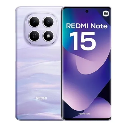 Xiaomi Redmi Note 15 Rede4g Global 256gb 8gb Ram Não Tem Nfc Lilás