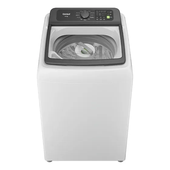 Máquina De Lavar Consul 14kg Com Modo Eco - Cwn14ab Branco
