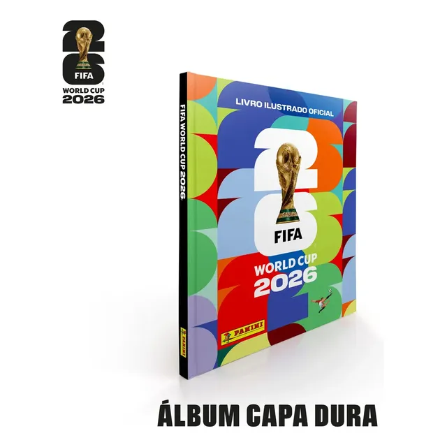 Álbum Capa Dura - FIFA Copa Do Mundo 2026