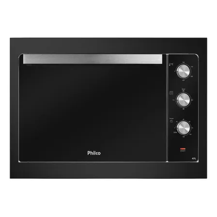 Forno de embutir elétrico Philco Embutir PFE47A 47L preto
