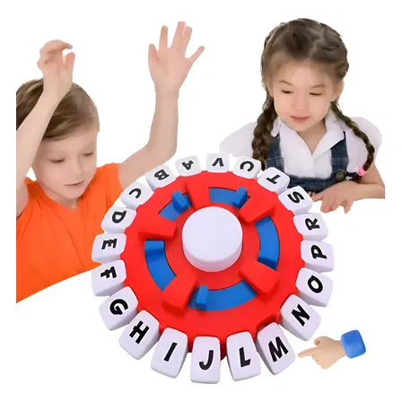 Briquedo Jogo De Tabuleiro Educativo Stop De Palavras Física