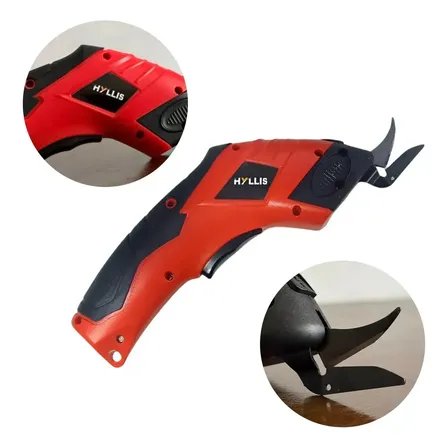 Tesoura Elétrica Tecidos Papelão Couro 2000mah Corte Rapido Bivolt Hold On