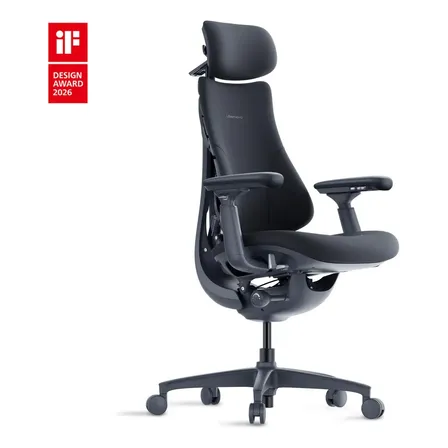 Cadeira Massagem Ergonômica Libernovo Omni Dynamic Nr17 Com Suporte Dinâmico Preto Espuma Multi-densidade