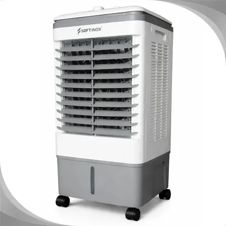 Climatizador De Ar Frio 20l Portátil Evaporativo Umidificador Silencioso Econômico Residencial