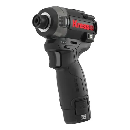Parafusadeira De Impacto Brushless Hidráulica Kress Kh204 Preto 127/220v
