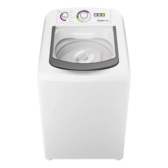 Máquina de Lavar Consul 10Kg Branca com Dosagem Econômica - CWB10BB