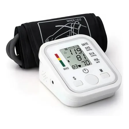 Aparelho Profissional Pressão Arterial Braço Digital Branco Premier