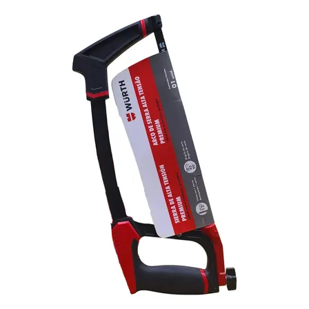 Arco De Serra Würth 12 Cm Profissional De Aço Carbono, Cor Preto