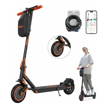 Rmira Patinete Elétrico Adulto 350w Velocidade Máxima 32kmh 30km Autonomia Com App Bluetooth
