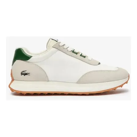 Tênis Lacoste Lacoste Masculinas De Couro E Tecido L-spin