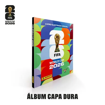 Livro Ilustrado Oficial Álbum Copa Do Mundo Fifa 2026 Panini Capa Dura Fifa World Cup 2026