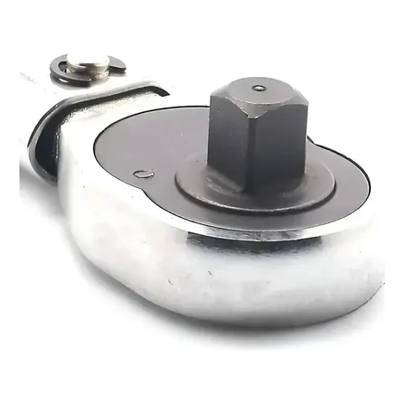 Torquimetro De Estalo Profissional 1/2 Polegada Faixa De Torque 28 A 210 Nm Para Mecânica Automotiva Motores Suspensão E Rodas Alta Precisão Com Catraca Reversível E Trava De Segurança Mestri Prateado