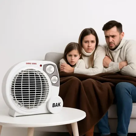 Aquecedor De Ar Elétrico 1800w Portátil 2 Em 1 Aquecedor E Ventilação Potente Forte 220v De Ambiente Térmico Doméstico Termoventilador Inverno Quentinho Branco 220v