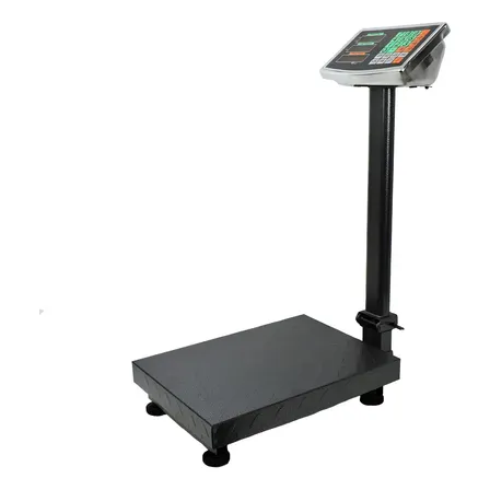 Balança De Plataforma 200kg 40x30cm Led Eletrônica Digital Hanabi Tcs-k1 Cor Preto Preto 127/220v