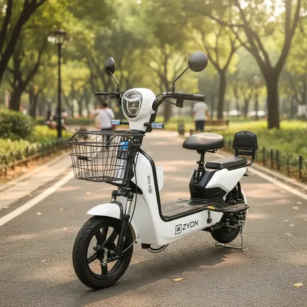 Bicicleta Elétrica Scooter 500w Até 120kg Bateria Vrla 48v 12ah Velocidade 32km/h Forte Painel Digital Buzina Retrovisores Completa Ideal Para Trabalho Condomínios E Lazer Sem Burocracia E Sem Cnh Bco
