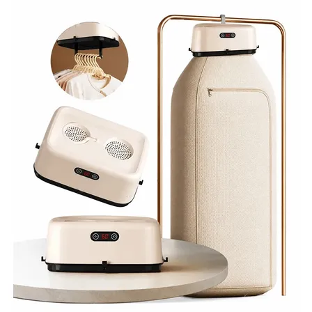 Secador De Roupas 600w Elétrico Portátil Suspenso Cortina Compacto Econômico Seca Rápido 110v