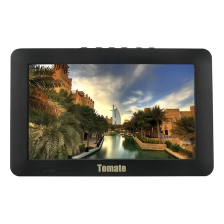 Tv De 9 Tomate Mtm-909 Com Tela Led Hd - Preto