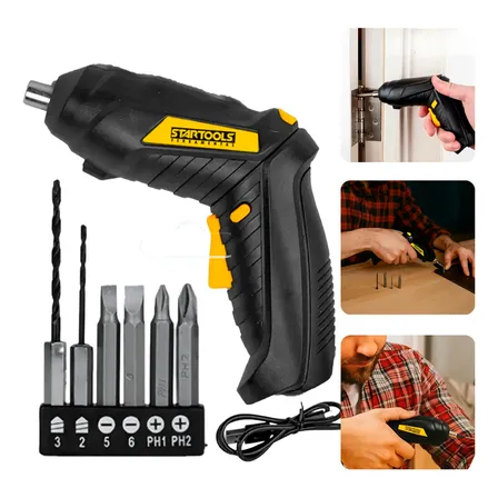 Parafusadeira Sem Fio 4.8v Bivolt + 13 Acessórios