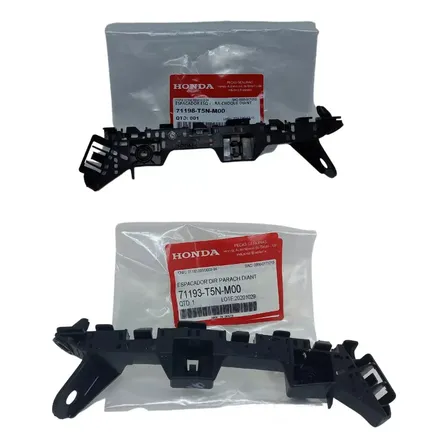 Guia Parachoque Honda Fit 2015 2016 2017 2018 Par Dianteiro