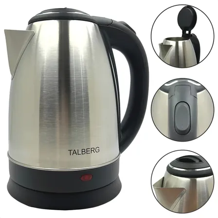Chaleira Elétrica Inox Garrafa Térmica Jarro Bule Café 220v