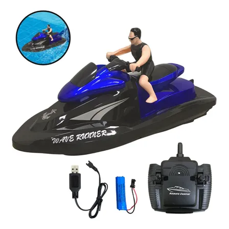 Jet Ski Controle Remoto Importway Azul Bw257az Piscina Lago
