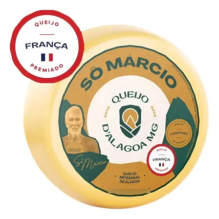 Queijo Parmesão Alagoa Artesanal 1 Kg - Premiado Na França