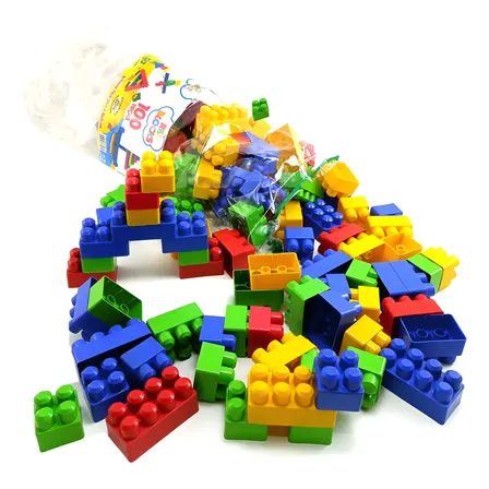 Blocos De Montar 100 Peças Reiblocks