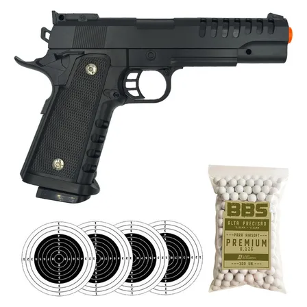 Pistola Airsoft Rossi 1911 V301 Spring Vigor M1911 Bbs 6mm