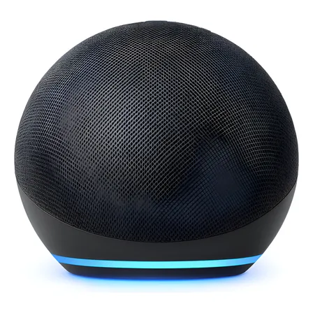 Amazon Echo Dot 5 Geração Alexa Assistente Virtual Charcoal Preto 110v/240v