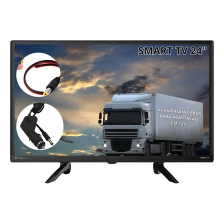 Smart Tv Philco 12v Caminhão Van Motorhome Trailer Barco