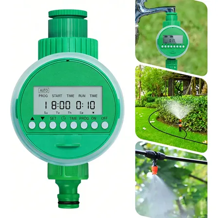 Temporizador Para Irrigação Automático Hortas Jardins Planta