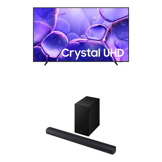 Samsung Smart Tv 75 Crystal Uhd 4k + Soundbar Hw-q600f