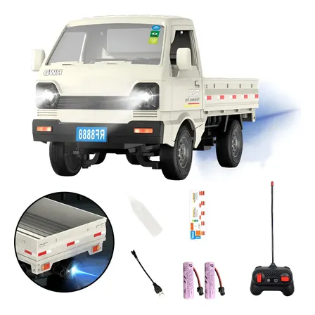 Recarregável Rc Carro Controle Remoto 1:18 Com Spray E Luz
