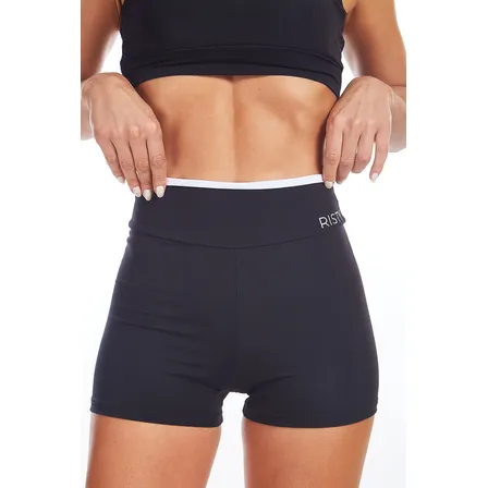 Shorts Feminino Fitness Academia Poliamida Duo Color Risty