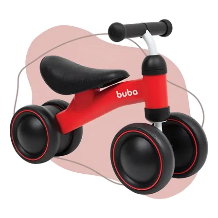 Bicicleta De Equilíbrio Bebê Sem Pedal Andador Original Buba