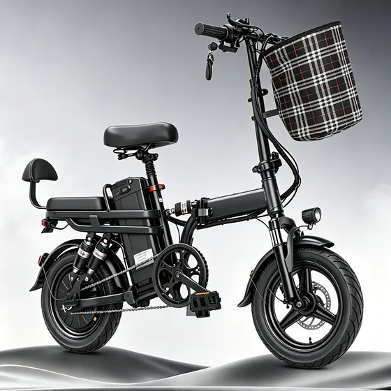 Bicicleta Elétrica Genérica 500w Bateria Potente