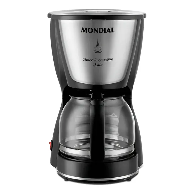 Cafeteira Elétrica Mondial Dolce Arome Inox C-30 18 Xícaras